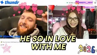( PART 2 ) BULE SATU INI KECINTAAN BANGET SAMA AKU... 🤭😍OME TV | OMEGLE | THUNDER 