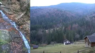 Полонина Залім та Нарінецький водоспад в Татарові