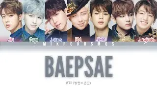 BTS (방탄소년단) - 'Baepsae (뱁새)' (Color Coded Lyrics Aze/Rom/Han) | Azərbaycan dilində