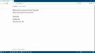 How to connect and retrieve data from database with asp.net core