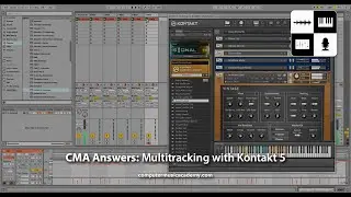 Tracking out with Kontakt 5 | Tutorial | Computer Music Academy