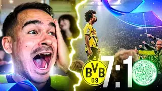 OMG!! 8 TORE ESKALATION !! 😱🔥 BVB vs CELTIC GLASGOW - UCL Stadionvlog