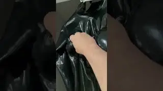 Squeaker we installed into a latex suit with inflatable boobs