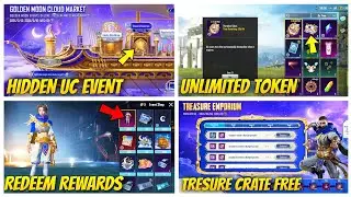 HIDDEN FREE UC EVENT // GOLDEN MOON CLOUD MARKET NEW EVENT EXPLAINED /HOW TO GET MORE PARADISE TOKEN