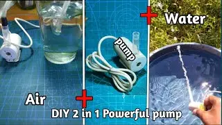 DIY 2in1 powerful pump