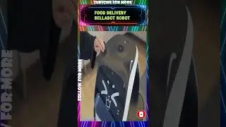 Food Delivery BellaBot Robot #gadgets #short #viral #techgadgets #food