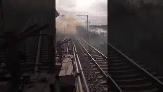 Incendiu cale ferata Fundulea
