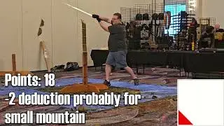 I entered Combat Con's open cutting tournament! Here's my results.