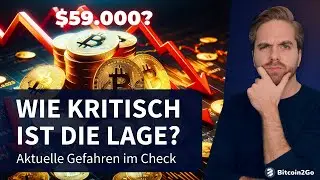 BITCOIN: Wie kritisch ist es wirklich? - Zinsentscheid, Hetzjagd, SEC Klage & aktuelle Gefahren