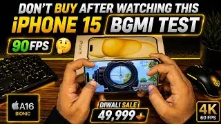 iphone 15 Bgmi test With Fps 😍 Buy or Not PUBGM Sale