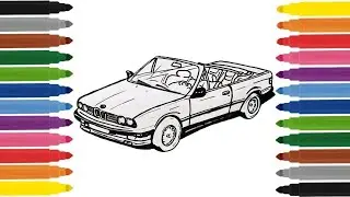 Как нарисовать МАШИНУ / Рисунок машины / How to draw a CAR