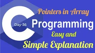 Pointers with Array in C Language | C Programming Language in Tamil|Handling Memory Address in C