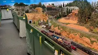 Last Run Of The Stinky Creek Railroad~Farewell To An HO Scale Masterpiece