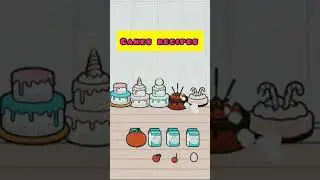 Easy Cakes Recipes in Toca Boca Life World | Happy Toca Girlz