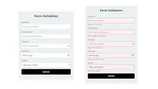 JavaScript Form Validation | Registration From Validation | @codebrowser #formvalidation