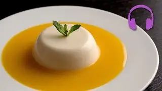 Mango Panna Cotta | ASMR Cooking Sounds