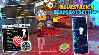 Subscriber Setting 🎯 | Bluestacks 4 Best Headshot Setting For Non Gaming Mouse | Regx Gamer