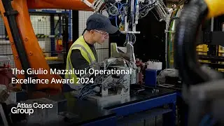 The Giulio Mazzalupi Operational Excellence Award 2024 | Atlas Copco Group