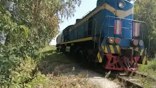 ТЭМ1-315 ЕДЕТ С ЦИСТЕРНОЙ