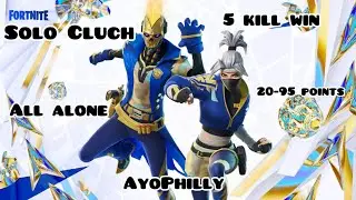 My teammate Got BANNED during the Champions Kuno & Renzo FNCS Cup so I Solo Clutched the WIN!