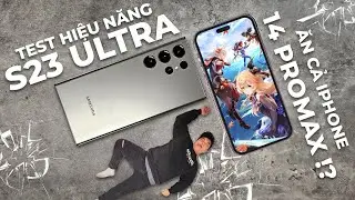 TEST HIỆU NĂNG iPHONE 14 PRO MAX vs GALAXY S23 ULTRA: iPHONE ĐÃ THUA...