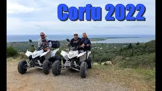 Dovolená na Corfu 1.část - cestování na čtyřkolkách