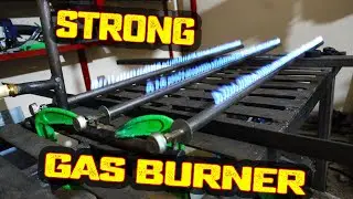 Homemade gas burner for bread
