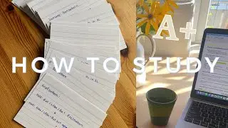 FROM FAILING EXAMS TO A+ STUDENT | how to study to succeed!