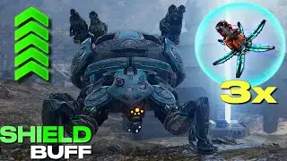 INDESTRUCTIBLE Shield With Fortifiers - NEW Skyros Live Server BUFF | War Robots