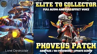 YSS Elite Roguish Ranger to Collector Skin Script Full Sound & Full Effect | ABC File By ArthurTzy