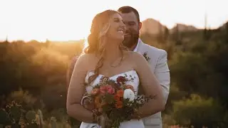 Loni + Triston | Superstition Mountains Wedding Video | Quarter Circle U Ranch