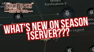 What new on New Servers Season 1?????
