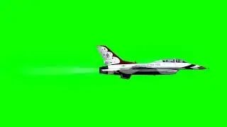 Fighter  Jet     | Green Screen: Chroma Key Full 1080p HD