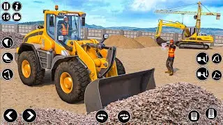 Construction game | Construction simulator | Construction simulator 2023 gameplay | jcb video