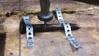 Railroad Spikes vs 60,000 PSI Waterjet