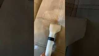 Химчистка грязного дивана. ДО И ПОСЛЕ