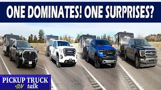 Diesel, Hybrid, V8 or V6 for towing? Full-Size Truck Towing Comparison