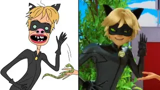 Funny Miraculous Ladybug Drawing Meme Part 2 