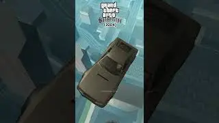 Evolution of CAR JUMPING FROM HIGHEST BUILDING in GTA Games 2001-2024 #shorts #gta