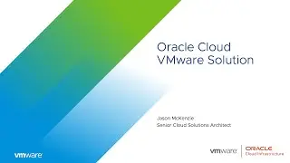 Oracle Cloud VMware Solution Network Foundation