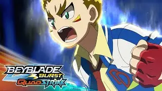 Gambit Dragon vs Cyclone Roktavor | BEYBLADE BURST QUADSTRIKE EP4 | Clip Officiel