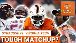 Syracuse Football has a TOUGH Matchup vs. Virginia Tech Hokies | Syracuse Orange Podcast