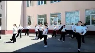 В школе № 8 г. Миллерово прошла торжественная линейка в честь Дня Победы