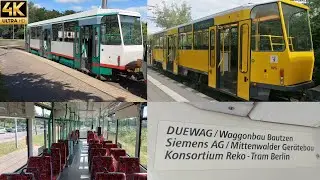 Straßenbahn Tatra B6A2 Mitfahrt ex BVG in Magdeburg