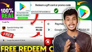 Free Redeem Code | Free Redeem Code In Play Store | free redeem code kaise len