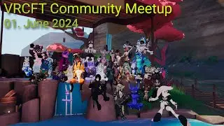 VRCFT Community Meetup | June 1st 2024 | CBstream VOD w/ gaze dot
