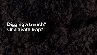 WorkSafe Trenching Campaign 2023 | Trenching safety