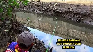 Baru tau kalau ada spot mancing liaran sebanyak ini ikan nya