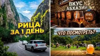 Абхазия🌴СУХУМ # Типовая бюджетная экскурсия на озеро Рица Что можно увидеть и посетить за один день?