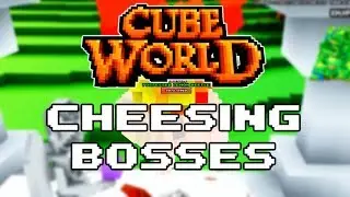 Steam Reviews and Cheesing Bosses - Cube World 2019